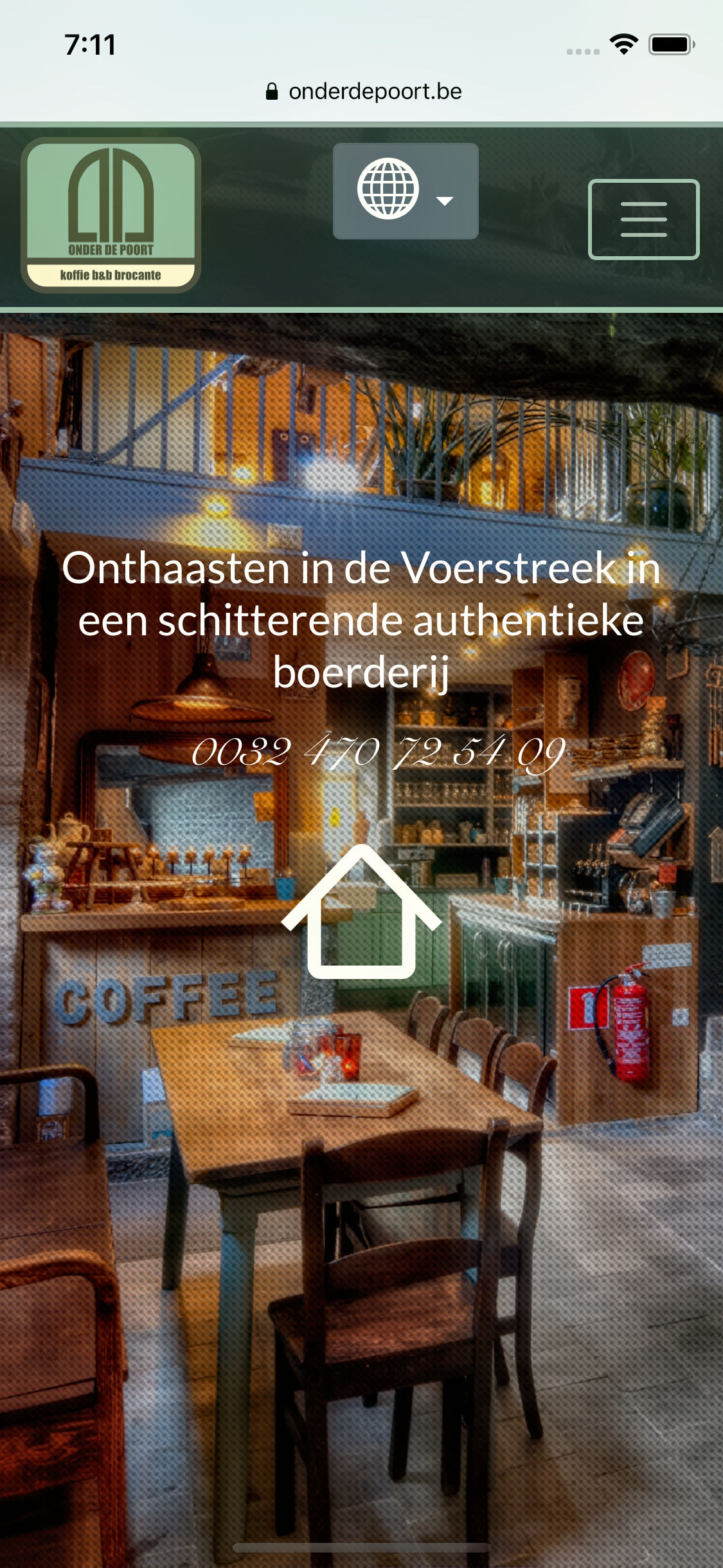 App screen